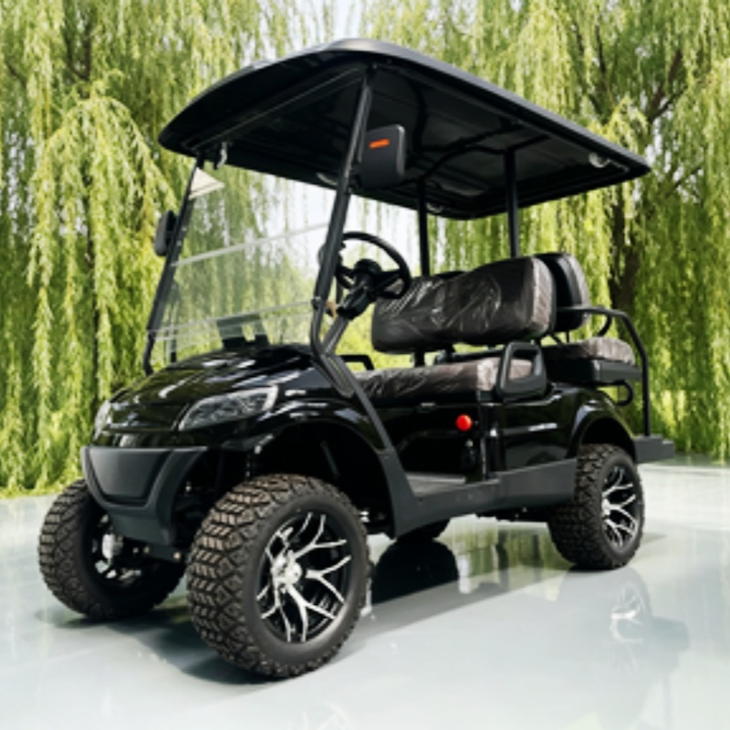 Golf Bag Stand Cart - Voiturette de golf électrique 2 places