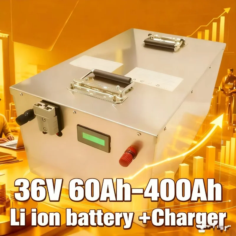 Golf Equipment Industry - Batterie Lithium-Ion 36V, 60ah, 80ah-400ah, avec
