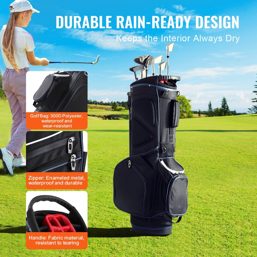 Sac de golf pour chariot avec  - Golf Bag Stand Cart avis et prix