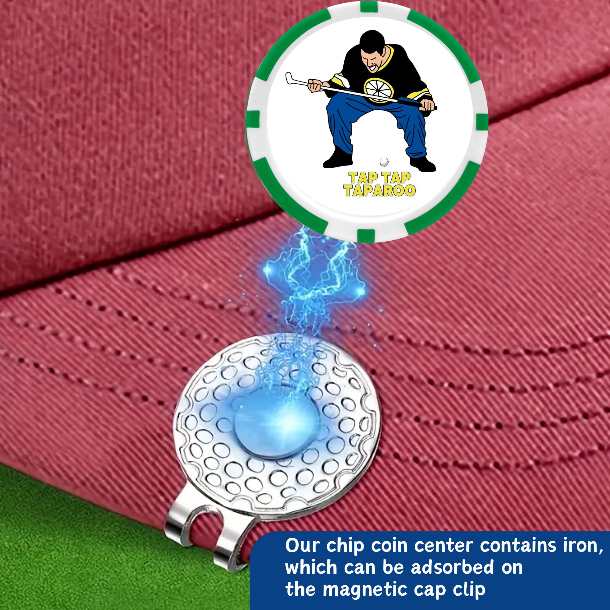 9 marqueurs de balle de golf E - Ball Marker Set avis et prix
