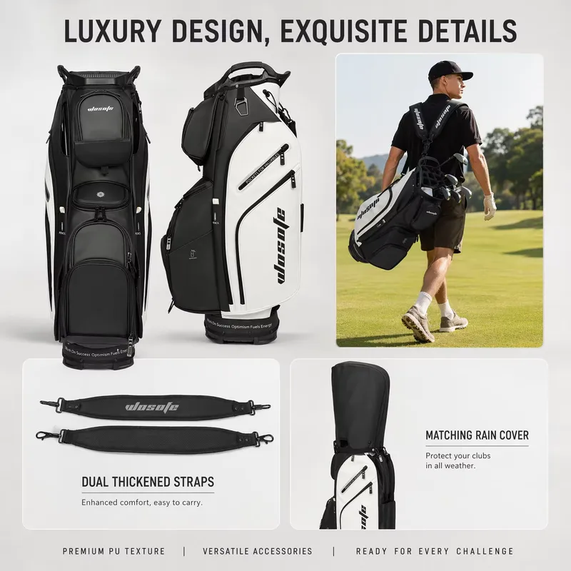 Sac de golf Wosofe 14 comparti - Golf Bag Stand Cart avis et prix